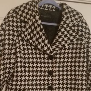Dana Buchman Houndstooth Coat